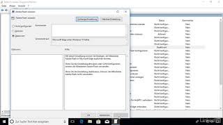 Windows 10 - Edge-Browser mit Gruppenrichtlinien konfigurieren