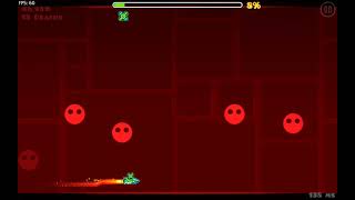 I made #geometrydash bloodbath invisible i dont think anyone could beat this #gddemon #gd