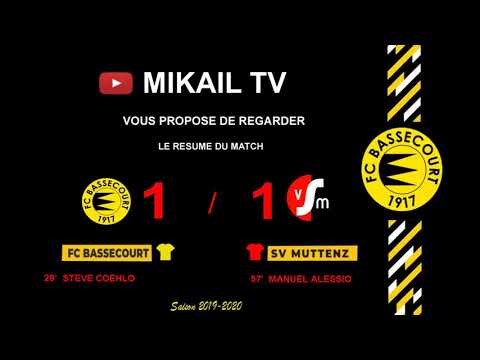 Résumé du  match  Fc bassecourt vs Sv Muttenz