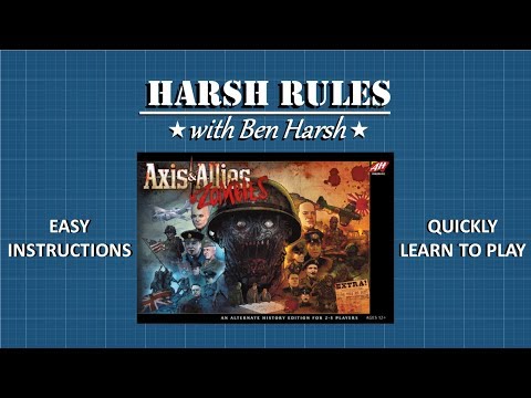 Harsh Rules - Learn to Play Axis & Allies & Zombies