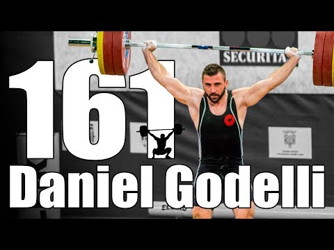Almost bomb out  - Daniel Godelli (76.4kg Albania) 161kg Snatch - 2017 European Championship