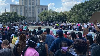 Thousands fill downtown Houston after march honoring George Floyd video