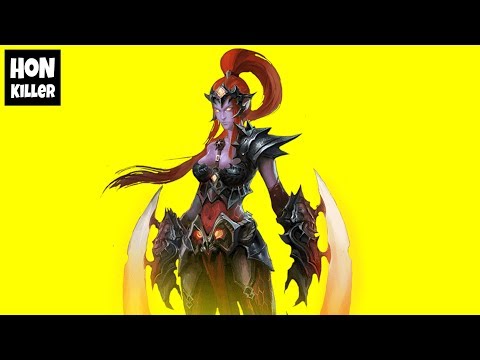 HoN The Dark Lady Gameplay - QuackGreen - Legendary
