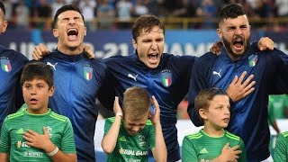 Italy National Anthem Football Emotions!!!!!!!