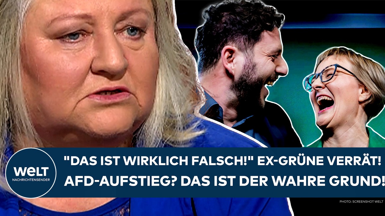 DEUTSCHLAND: "Das ist wirklich falsch!" Ex-Grüne verrät! AfD-Aufstieg? Das ist der wahre Grund!