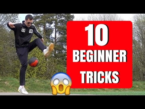 10 BEGINNER TRICKS - FREESTYLE FOOTBALL - AZUN Freestyle Football