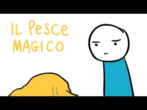 Il Pesce Magico - Scottecs Toons STARRING a famous American Actor!