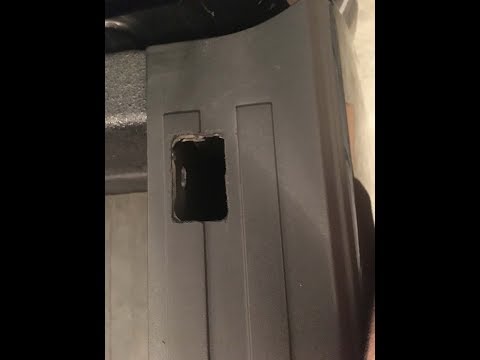 How to cut out front stake pockets 2015 Ford F150 5.5ft bed