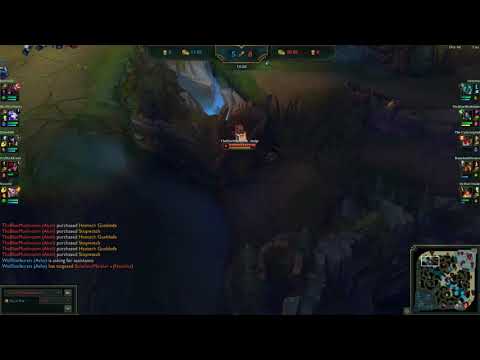 Flying Akali WITH Sion Ult :D