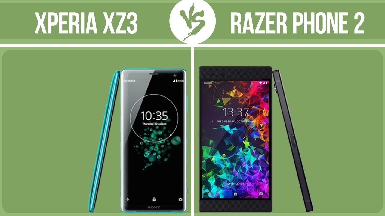 Sony Xperia XZ3 vs Razer Phone 2 ✔️