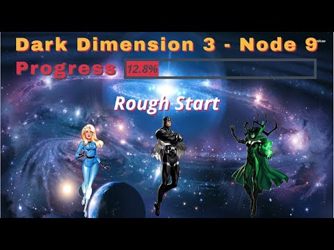 Dark Dimensions 3 - Cosmic Node 9 Day 1 - Rank #79 - Marvel Strike Force MSF