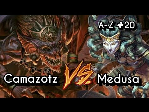 SMITE | Camazotz VS Medusa - Deu tanto taunt pra dar F6! - Ranked Duel A-Z #20