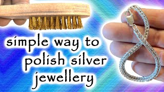 Surprisingly easy way for cleaning and polishing silver jewellery