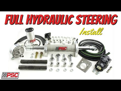 PSC Full Hydraulic Steering Install
