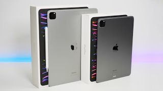 Apple iPad Pro 11 (2022) &amp; Apple iPad Pro 12.9 (2022) - Unboxing, Setup and What&#039;s New?