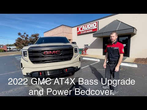 Adding Bass and Powered Bedcover to a 2022 GMC AT4X