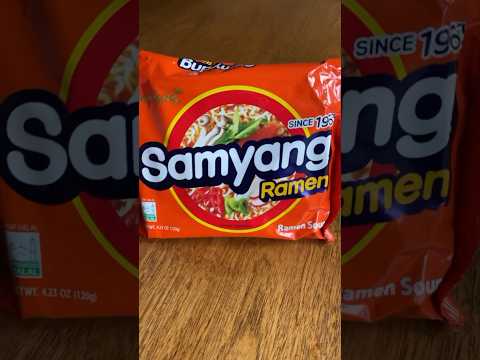 The Original Korean Samyang Ramen #shorts #koreanfood #ramen