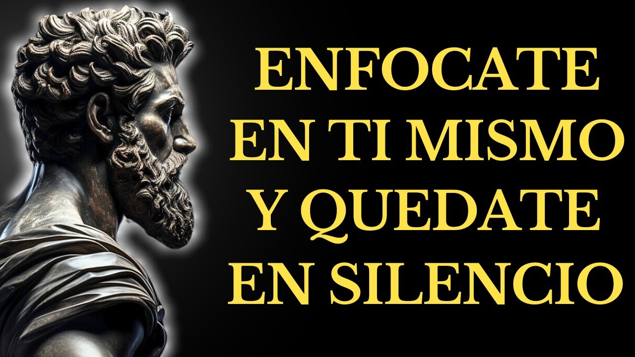 En la VEJEZ, ENFÓCATE en TI MISMO y en SILENCIO. 15 LECCIONES de ESTOICISMO