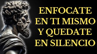 En la VEJEZ, ENFÓCATE en TI MISMO y en SILENCIO. 15 LECCIONES de ESTOICISMO
