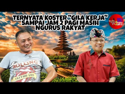 SORY YEE‼️KITA TIDUR KOSTER MASIH BEGADANG NGURUS RAKYAT‼️ KOSTER BALI SATU OKE GAS 2 PERIODE‼️