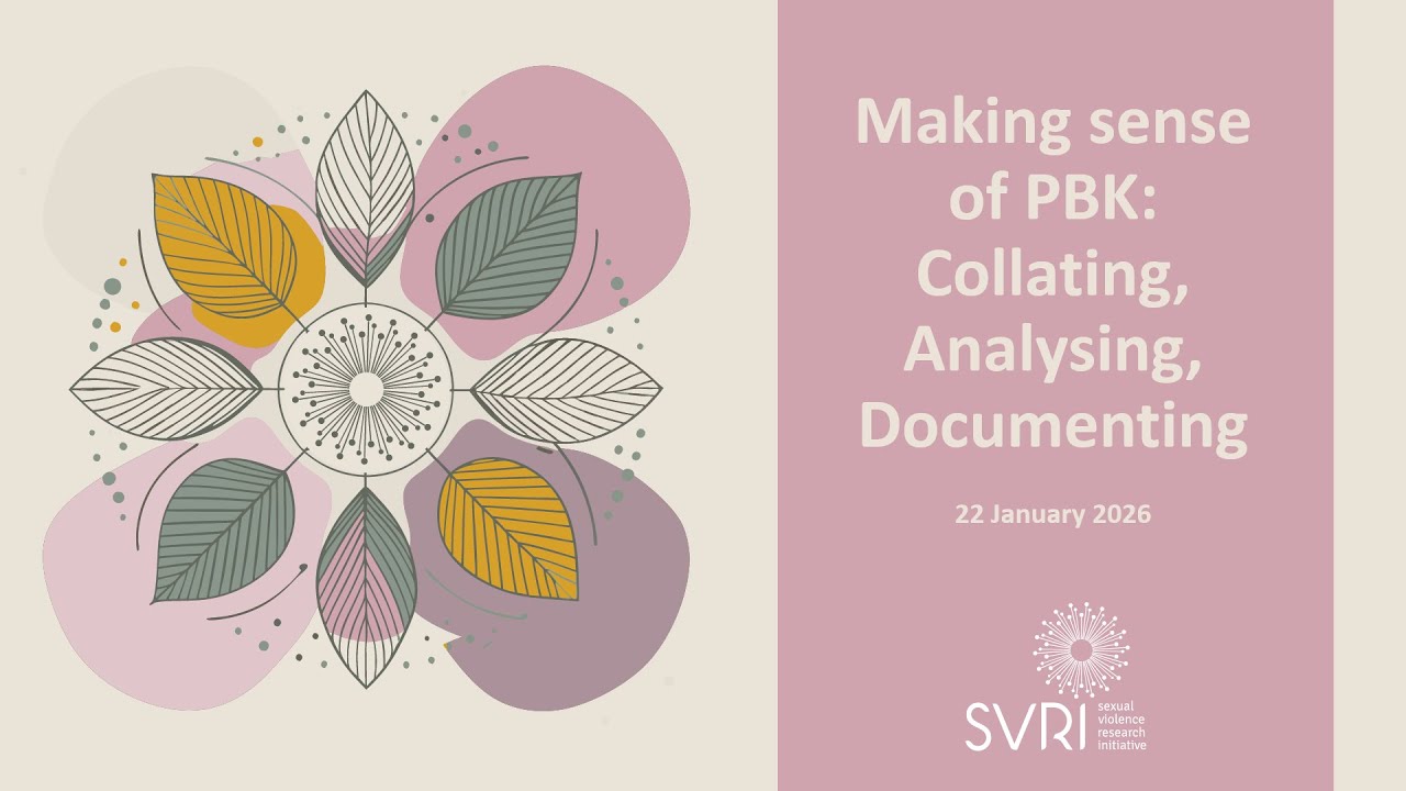 Making Sense of PBK: Collating, Analysing, Documenting