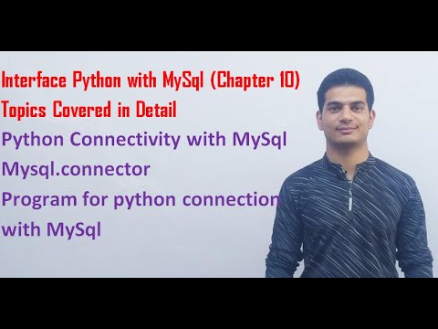 Interface Python With Mysql Class 12 Computer Science With Python Video 56