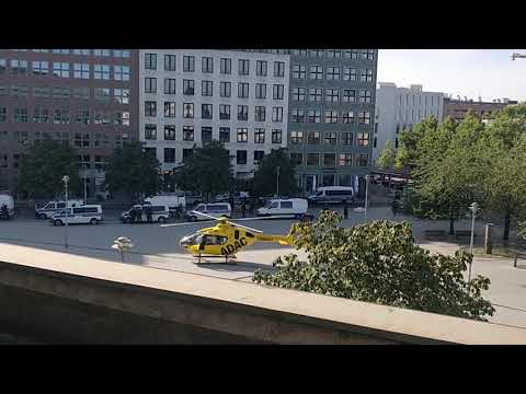 Christoph 31 |  Departure from Friedrichstraße station square 2020.09.19