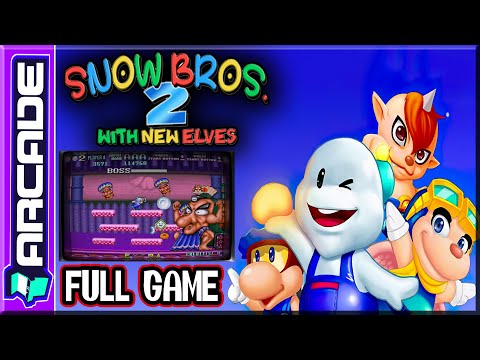Snow Bros 2 - Full Game 100% Walkthrough (Arcade)
