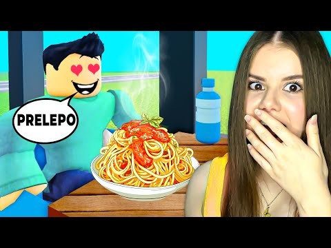 OTVORILA SAM RESTORAN U ROBLOXU