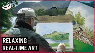 Real-Time Art To Relax To: Painting The English Countryside