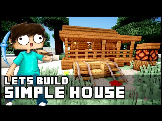 Simple Starter House Schematic │ by Keralis Minecraft Map