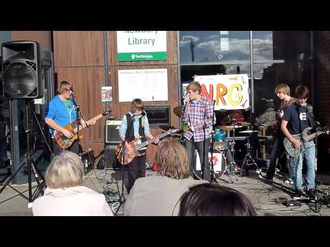 The Jammin' Dodgers playing Buck Rogers at Newbury Funday Sunday