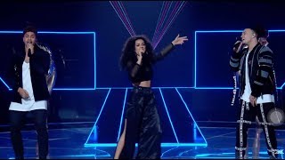 The Cutkelvins sings Killer / Papa Was A Rollin' Stone - The XFactor UK 2017 3rd Live Show