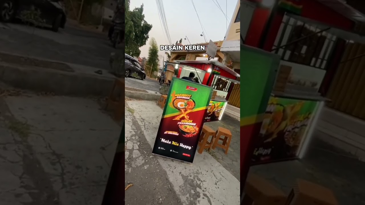 KEREN BANGET | Standing Banner Lampu #keren #standing #banner #shorts #shortsvideo #shortsfund