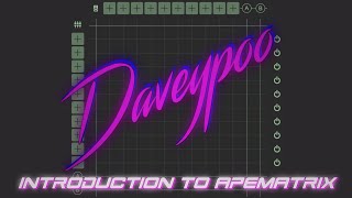 Video thumbnail for Introduction to apeMatrix - Daveypoo, The Mobile Music Minstrel by Daveypoo: The Mobile Music Minstrel