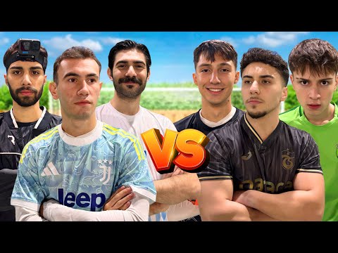 YOUTUBERLARLA HALI SAHA MAÇI! -ORTALIK KARIŞTI!