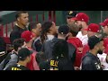 Reds Vs Pirates Full Fight Amir Garrett Takes On ENTIRE Pirates Team