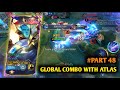 #PART 48 || LEGENDARY COMBO WITH ATLAS🔥😈 || TOP GLOBAL RANK 1 GORD || #gameplay #gaming #mlbb #gord