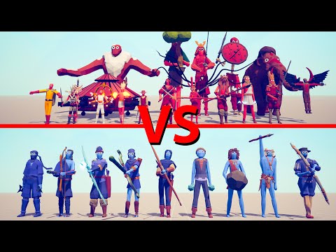 BOSSES Team vs RANGED Team - Totally Accurate Battle Simulator TABS