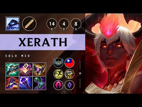 Xerath Mid vs Zed - TW Challenger Patch 25.10