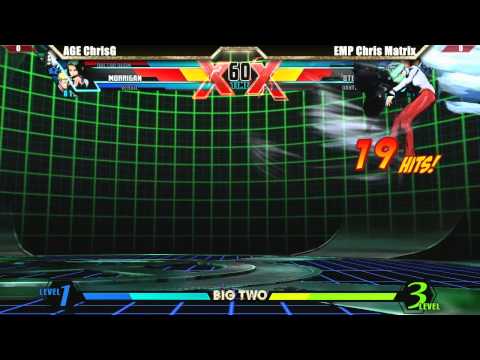 UMVC3 AGE ChrisG vs EMP Chris Matrix - Big Two #58 Tournament