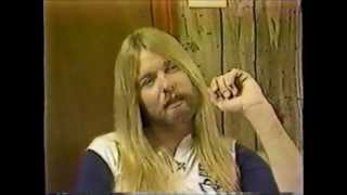 1982 Gregg Allman talking about Dickey Betts during interview for his newly formed Gregg Allman Band