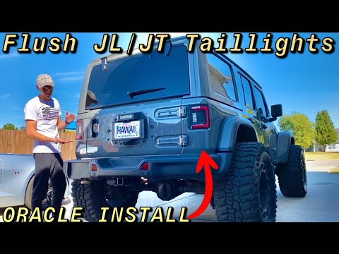 Best Jeep Wrangler JL Taillights Ever | Oracle Flush Mount