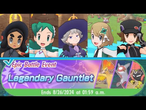 Runs 51-100: My Legendary Gauntlet 16 (LG3) Streak - Pokémon Masters EX