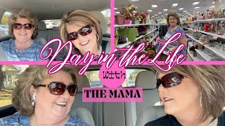 THE MAMA + TWO THRIFT HAULS //CHATTY CAR RIDE W/ THE MAMA  #thrifthaul  #dayinthelife