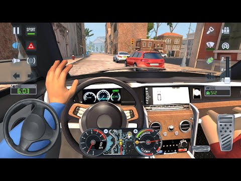 4X4 CARS LUXURY PRIVATE DRIVER 🤑👩‍🦰 City Car Driving Games Android iOS - Taxi Sim 2020 Gameplay