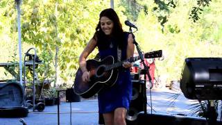 Julie Gribble performs her song &#39;It&#39;s About Love&#39; at Nearly Native Nursery.
