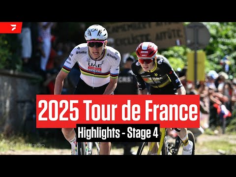 Tour de France 2025 Stage 4 Highlights