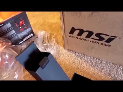 MSI GS60 Ghost Pro Skylake Unboxing