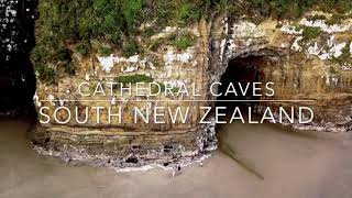 preview picture of video 'Cathedral Caves, South New Zealand'